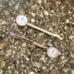 Lululemon hair clips NWOT